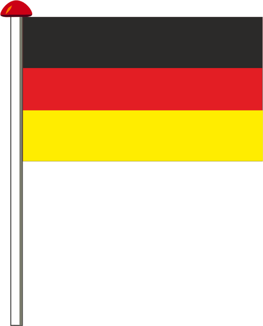 Hissflagge Deutschland