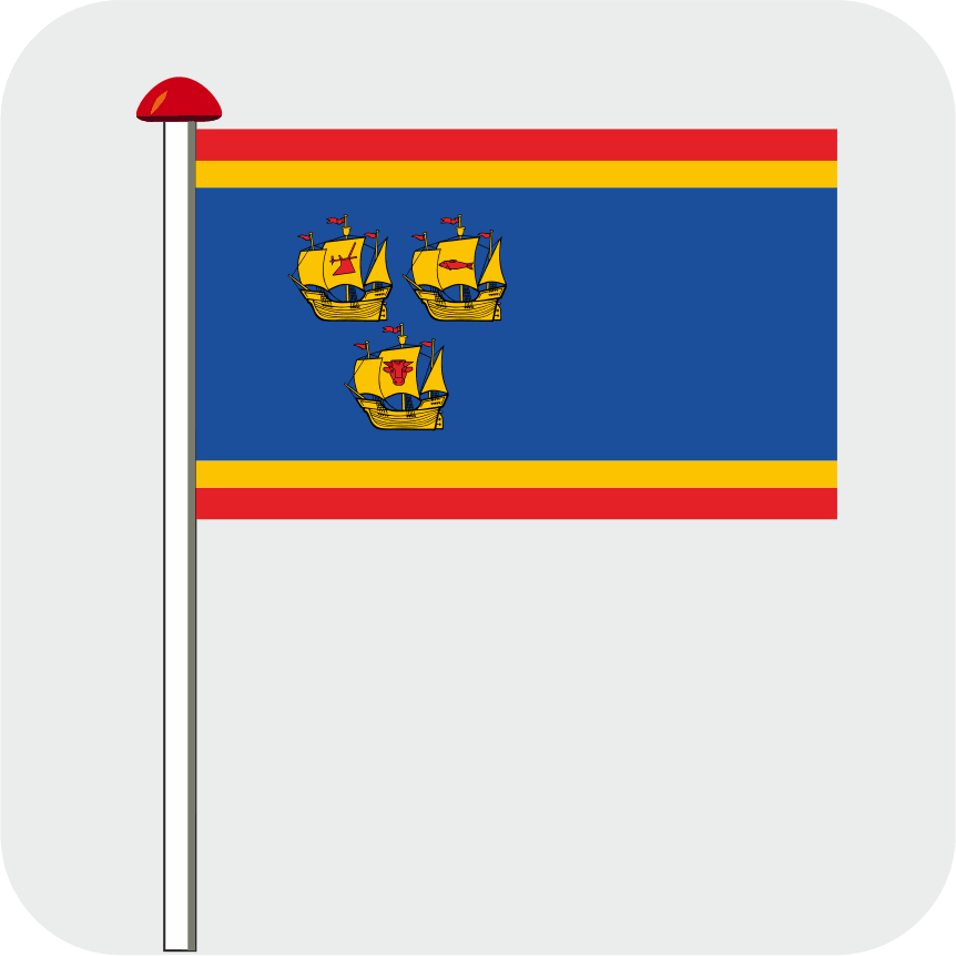 Kreisflagge Nordfriesland