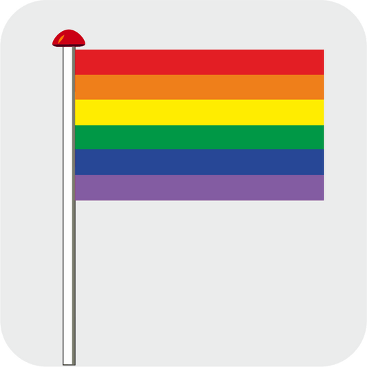 Sonderflagge Regenbogenflagge