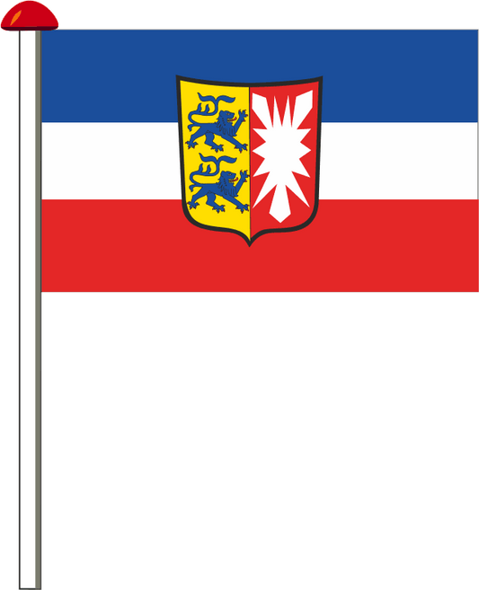 Hissflagge Schleswig-Holstein Dienst