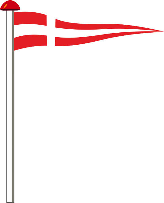 Standerwimpel Dänemark